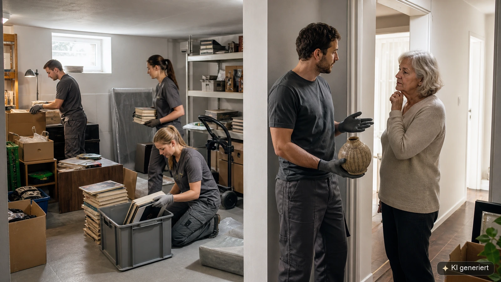 Professionelle Entrümpelung einer Wohnung in Berlin