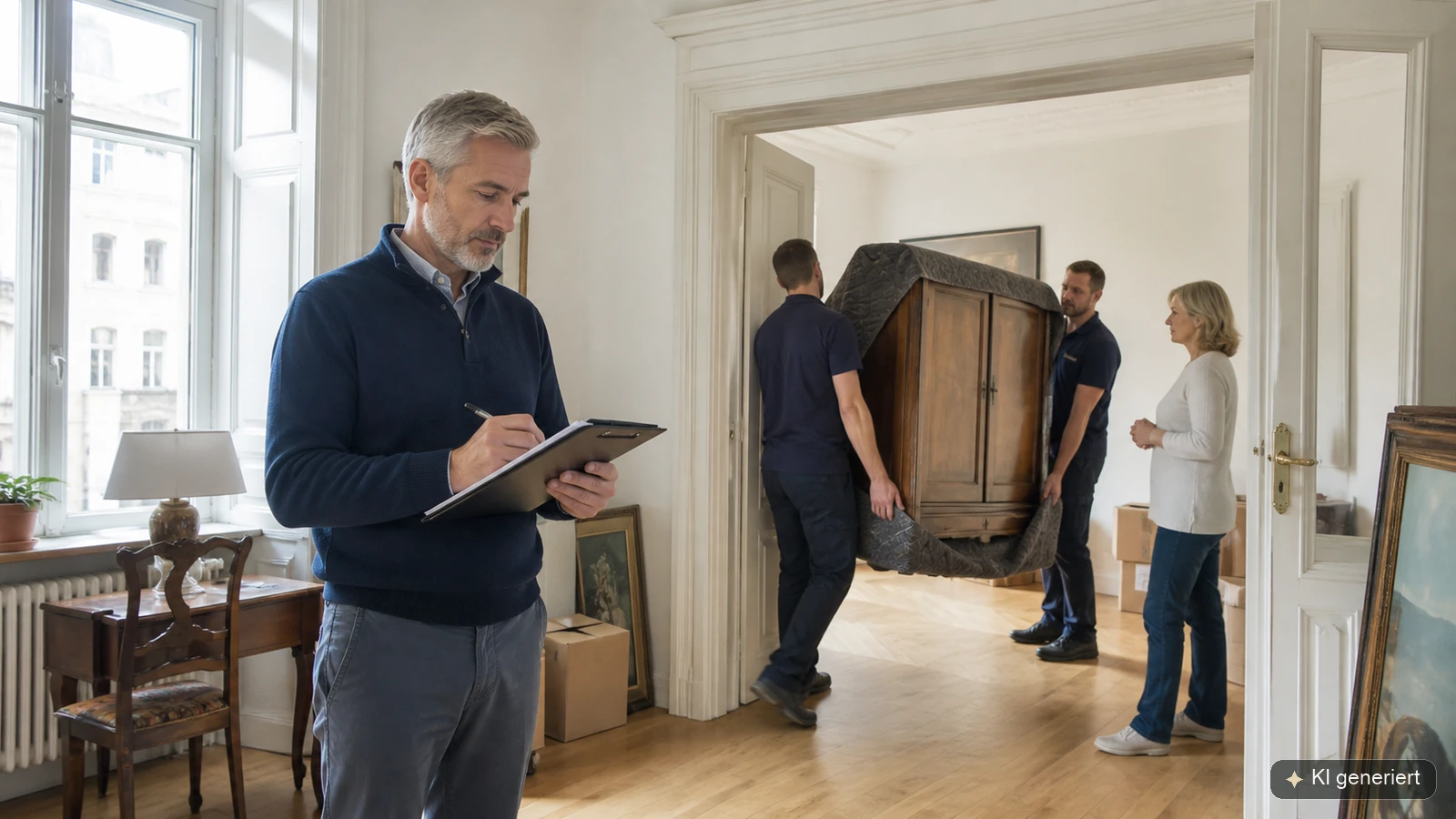 Diskrete Haushaltsauflösung in einer Berliner Altbauwohnung