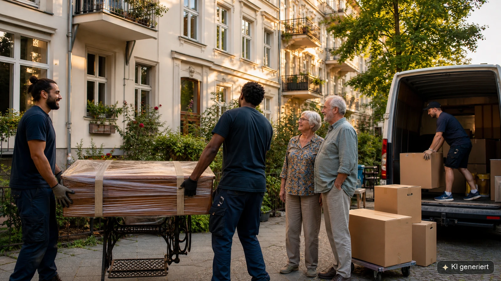 Behutsamer Seniorenumzug in Neukölln mit professionellen Umzugshelfern