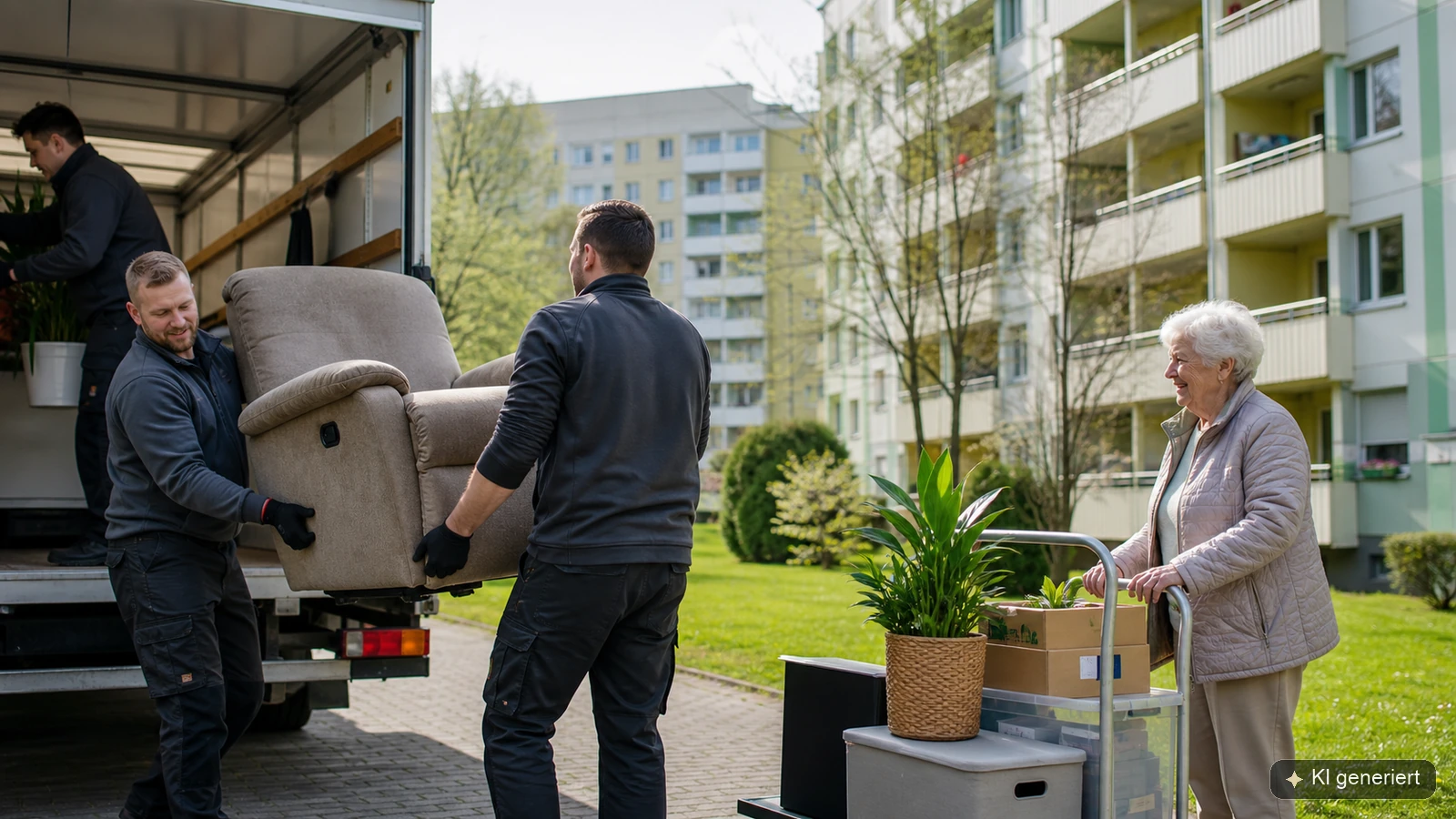 Behutsamer Seniorenumzug in Marzahn-Hellersdorf mit professionellen Umzugshelfern