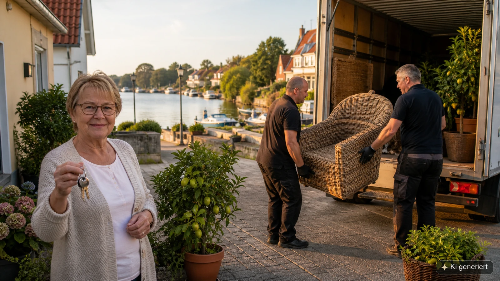 Behutsamer Seniorenumzug in Werder (Havel) mit professionellen Umzugshelfern