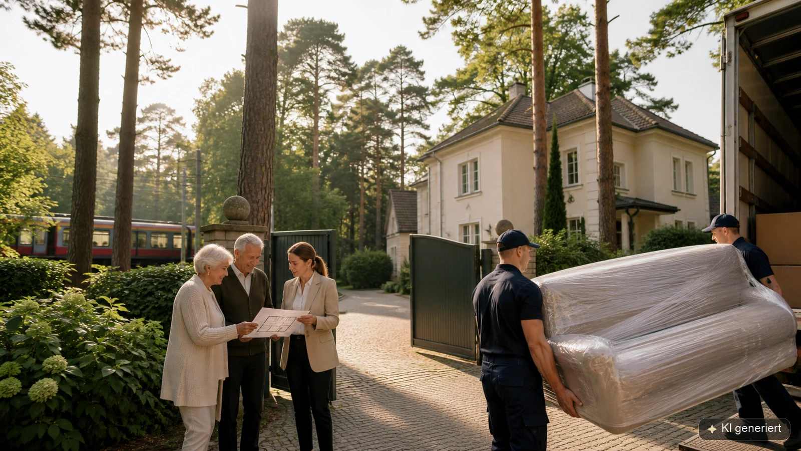 Behutsamer Seniorenumzug in Hohen Neuendorf mit professionellen Umzugshelfern