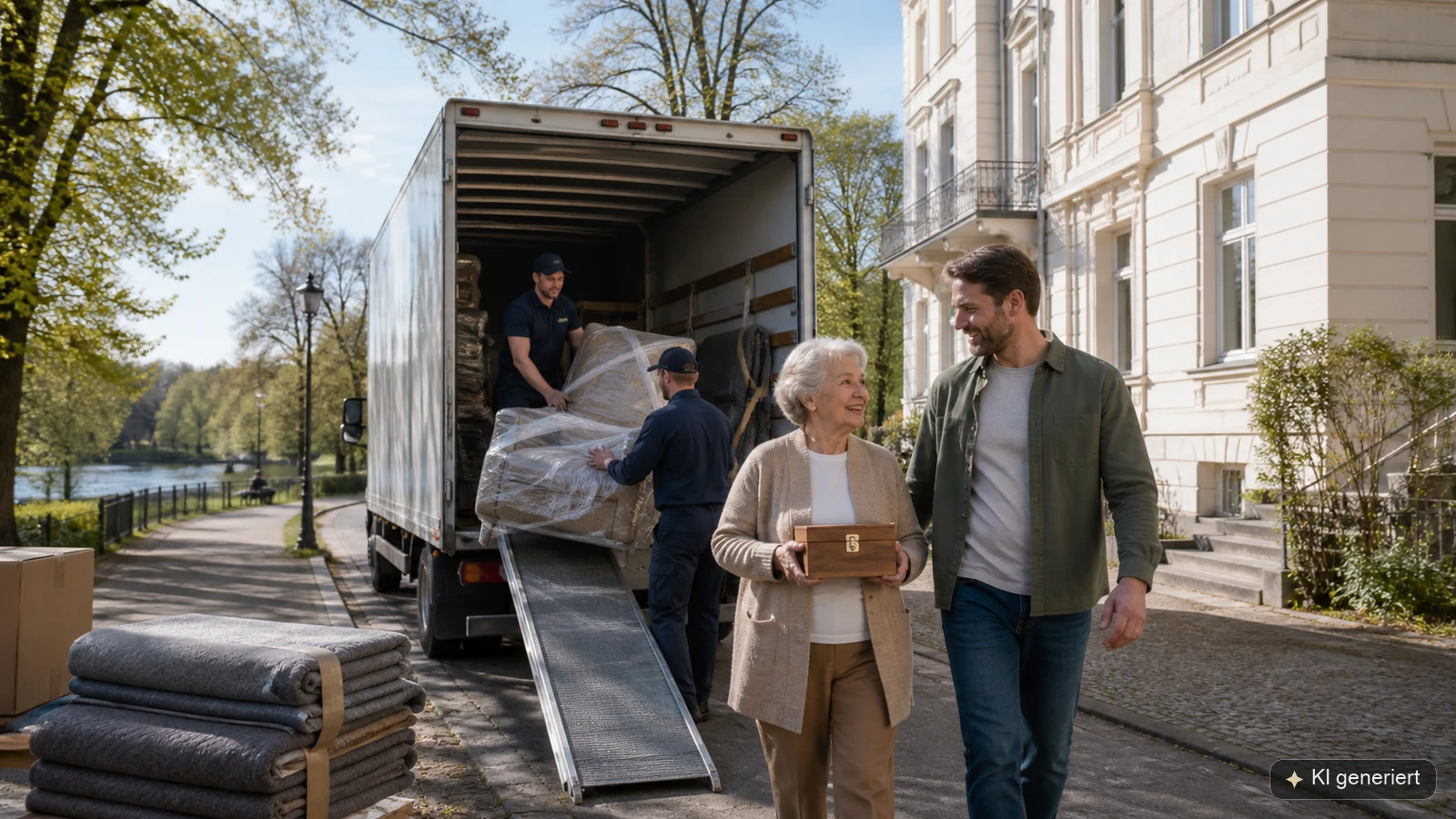 Behutsamer Seniorenumzug in Oranienburg mit professionellen Umzugshelfern