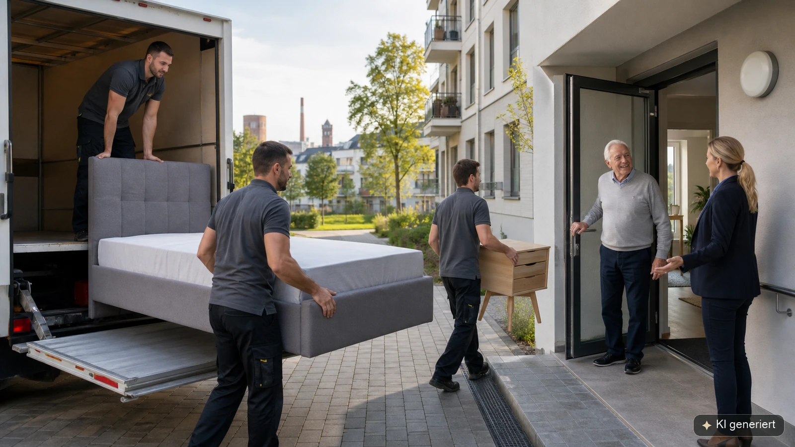 Behutsamer Seniorenumzug in Ludwigsfelde mit professionellen Umzugshelfern