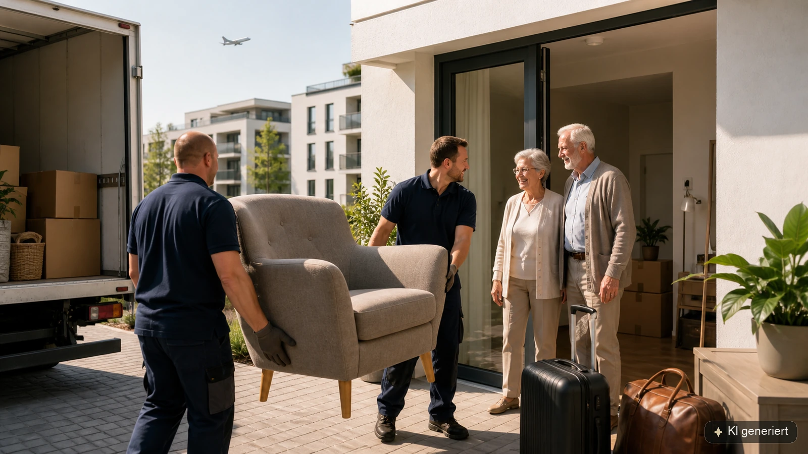 Behutsamer Seniorenumzug in Schönefeld mit professionellen Umzugshelfern